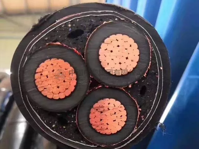 High voltage power cable