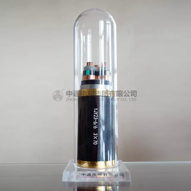 High voltage power cable