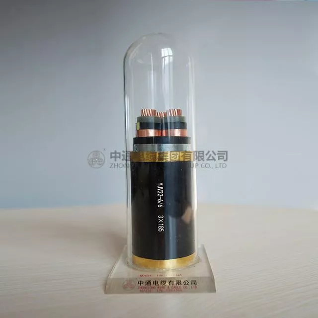 High voltage power cable